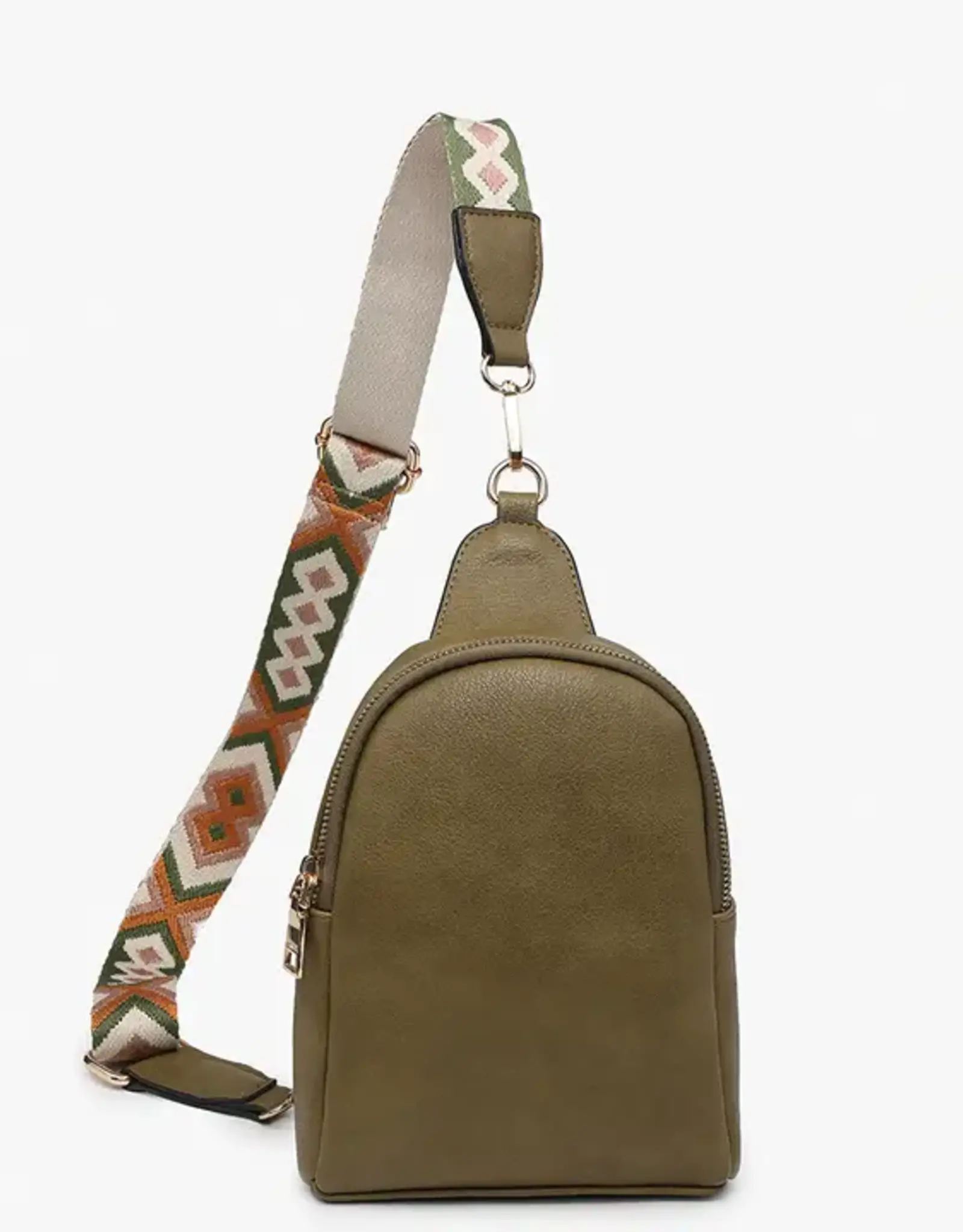 Jen & Co. Ellen Sling Bag, Olive