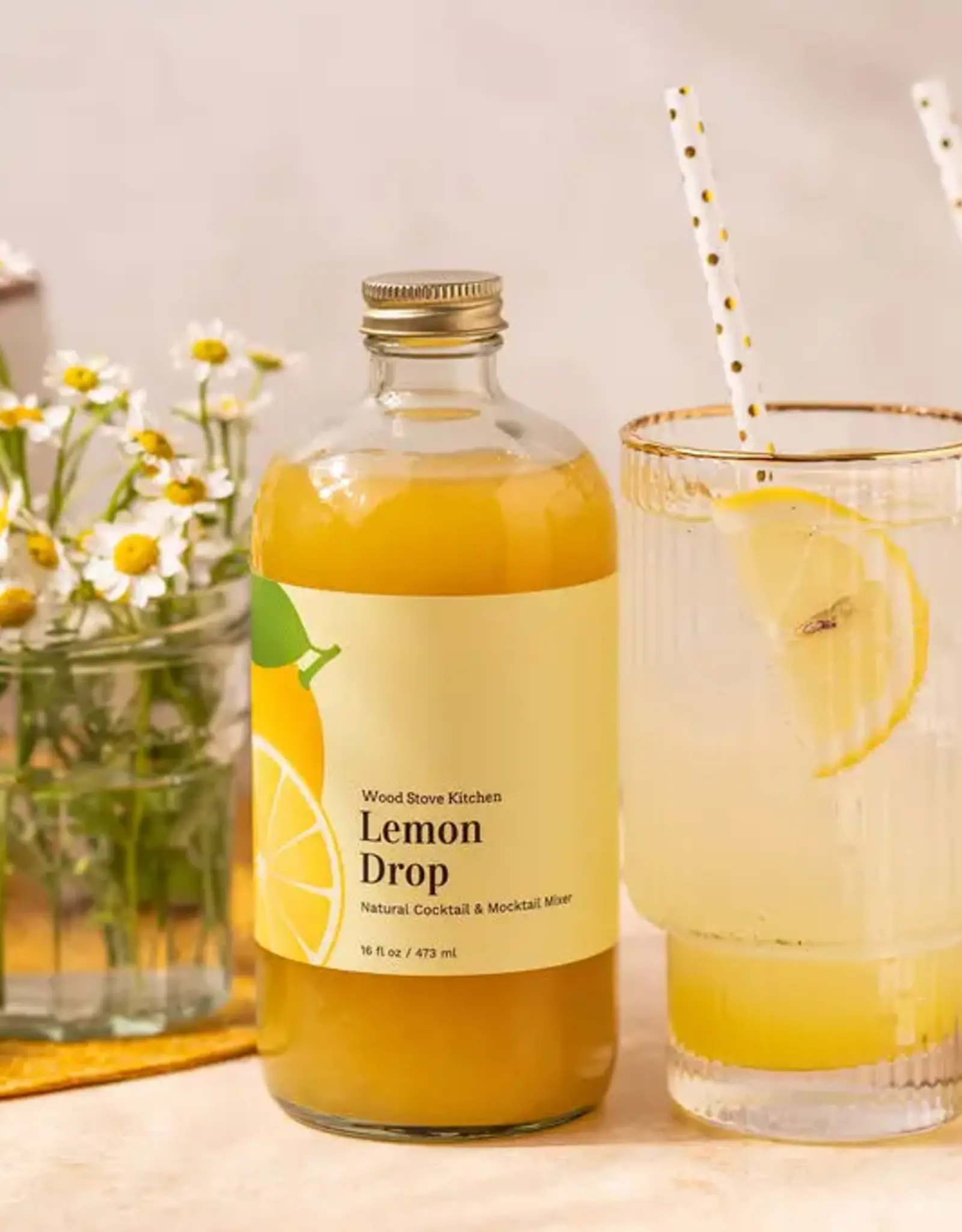 Wood Stove Kitchen Cocktail Mixer, Lemon Drop