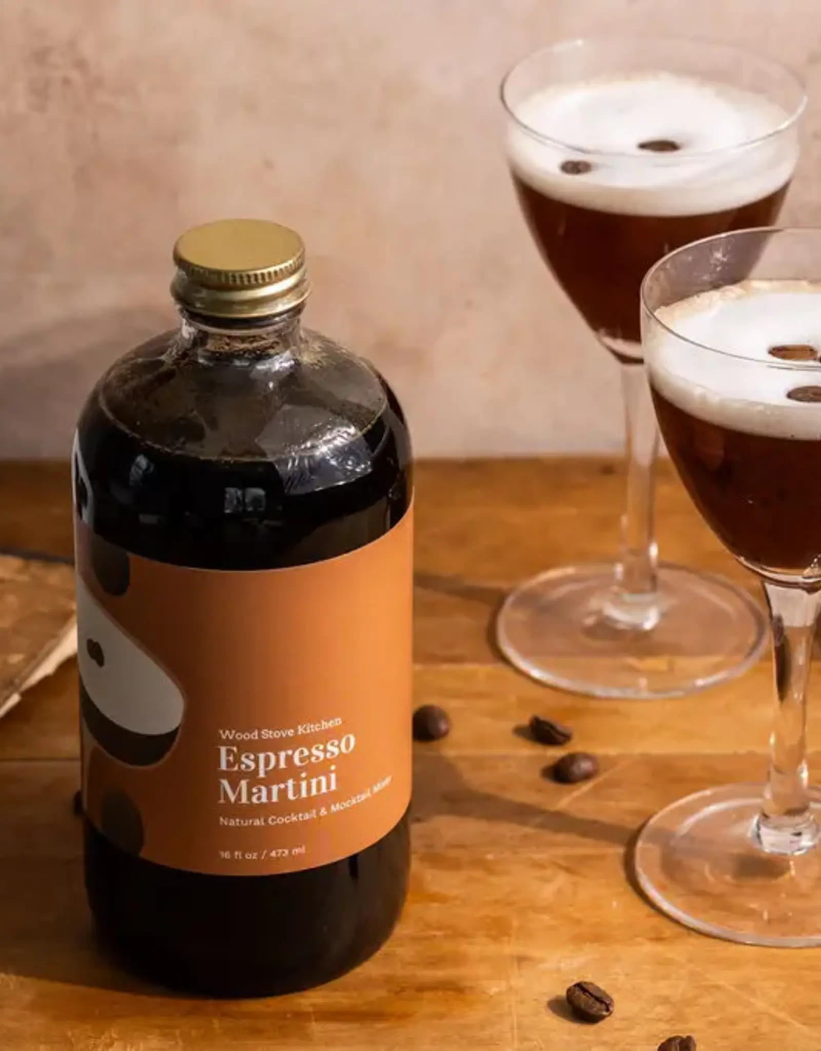 Wood Stove Kitchen Cocktail Mixer, Espresso Martini