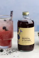 Wood Stove Kitchen Cocktail Mixer, Blueberry & Lavender
