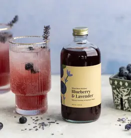 Wood Stove Kitchen Cocktail Mixer, Blueberry & Lavender