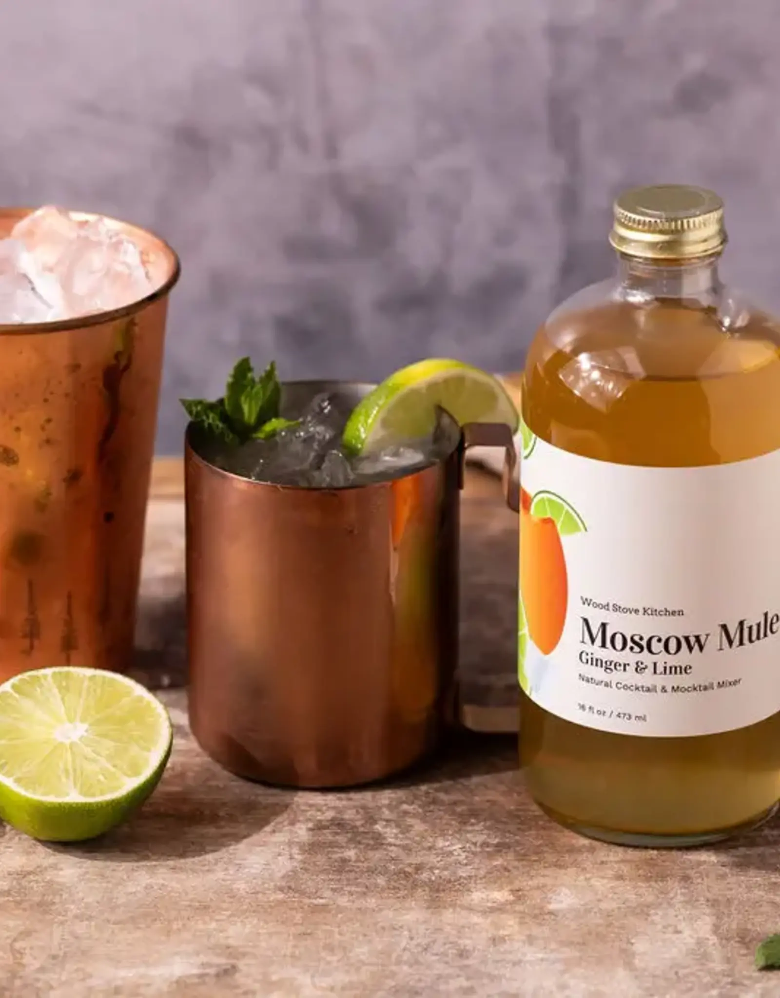 Wood Stove Kitchen Cocktail Mixer, Moscow Mule