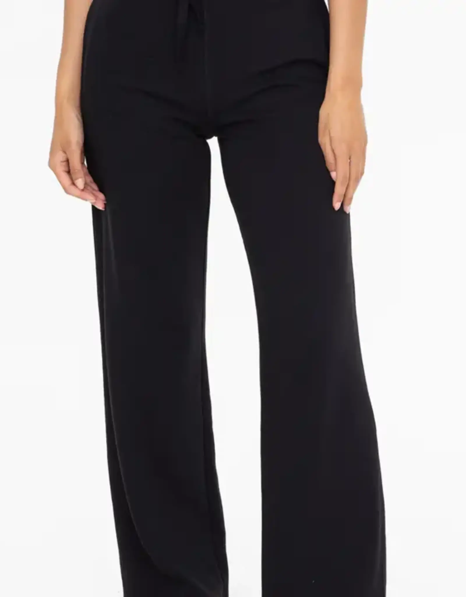 Mono B French Terry Sweatpants, Black