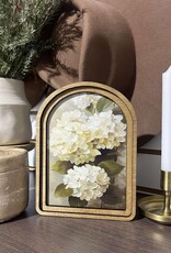 Redeemed Decor Arch Top Framed Art, Hydrangea