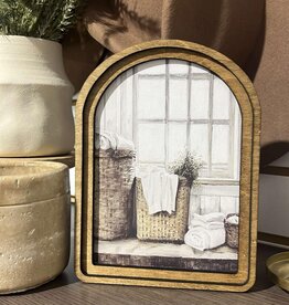 Redeemed Decor Arch Top Framed Art, Laundry Baskets