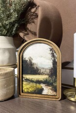 Redeemed Decor Arch Top Framed Art, Moody Dirt Road Redeemed Decor Arch Top Framed Art, Moody Dirt Road