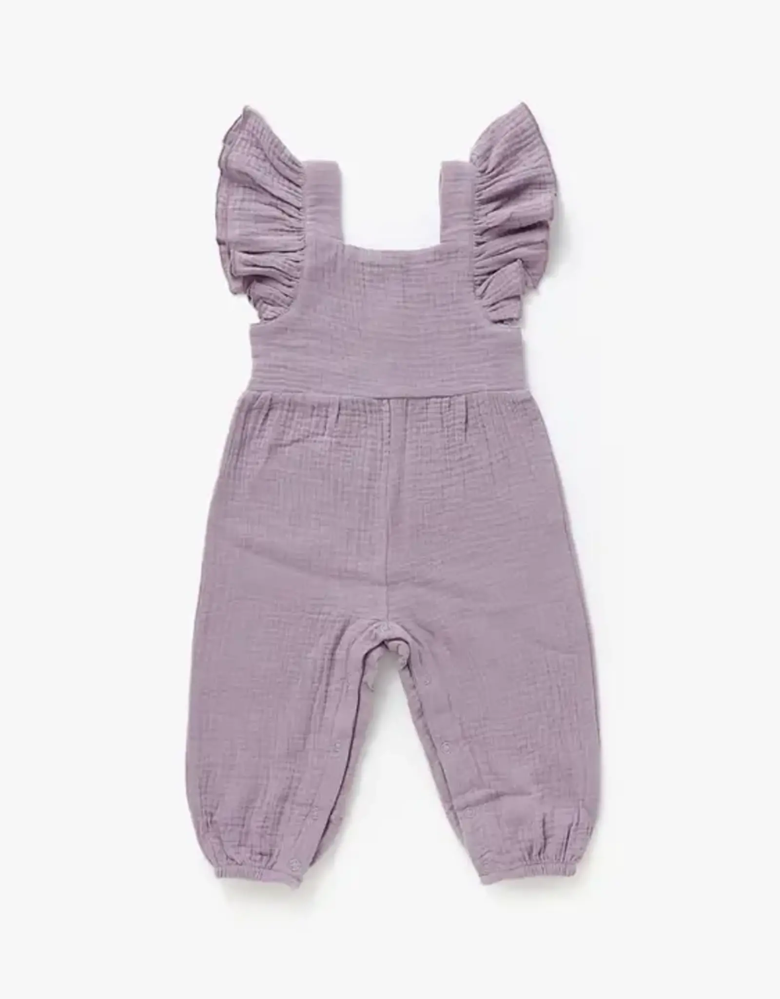 Mila & Co Flutter Jumpsuit, Lilac