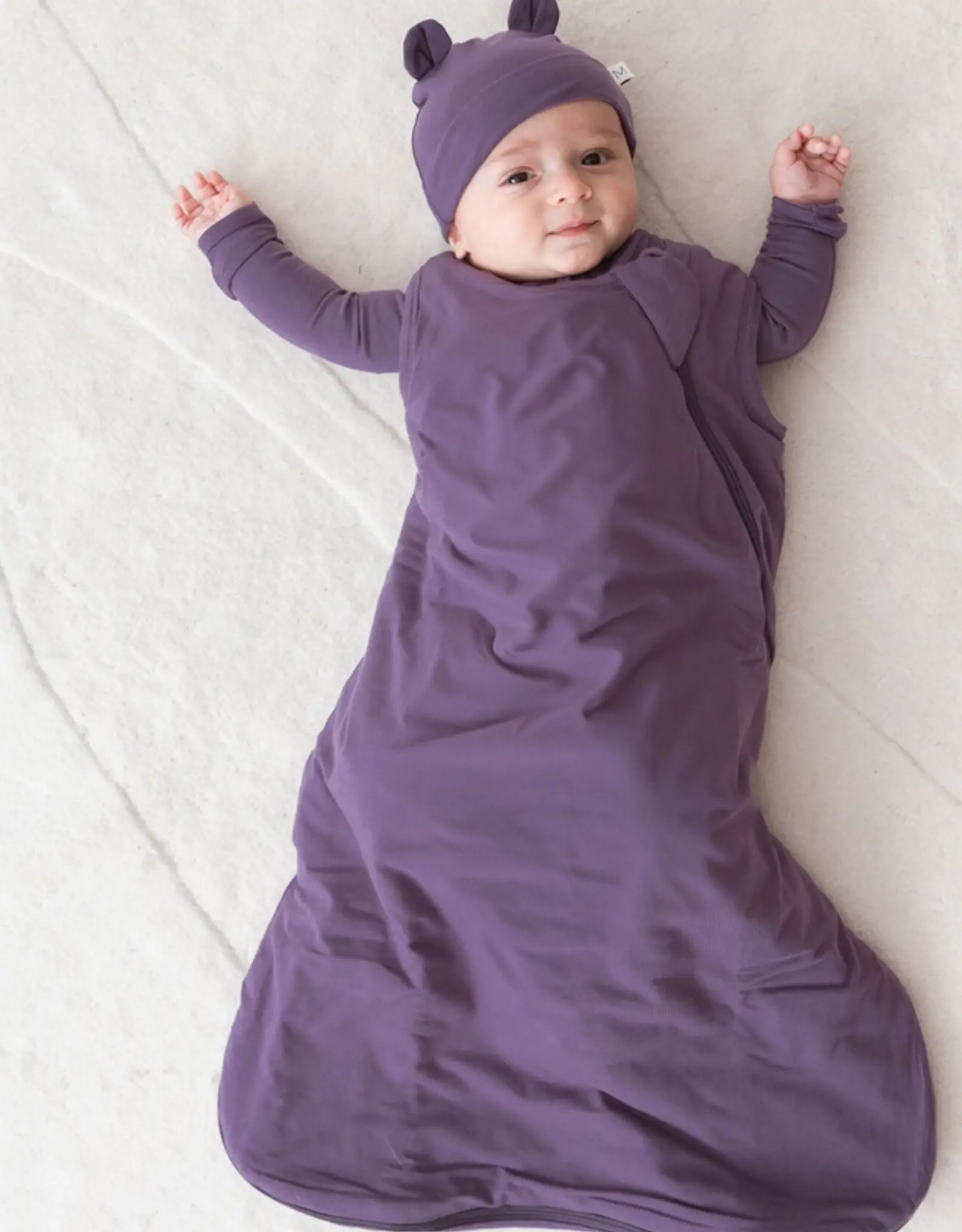 Mila & Co Jersey Sleep Bag, Elderberry