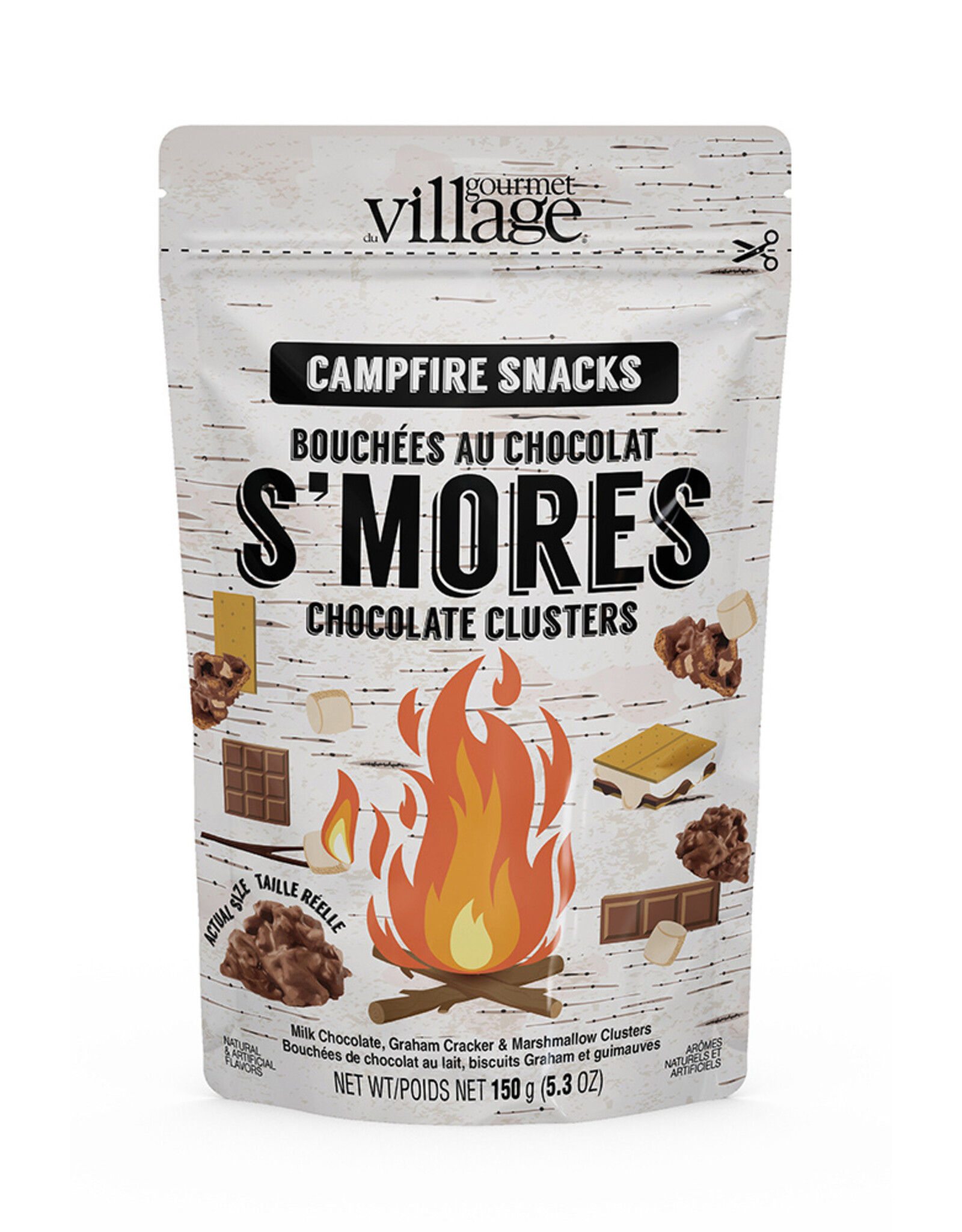 Gourmet Village Campfire Snacks, Smores Choc Clusters