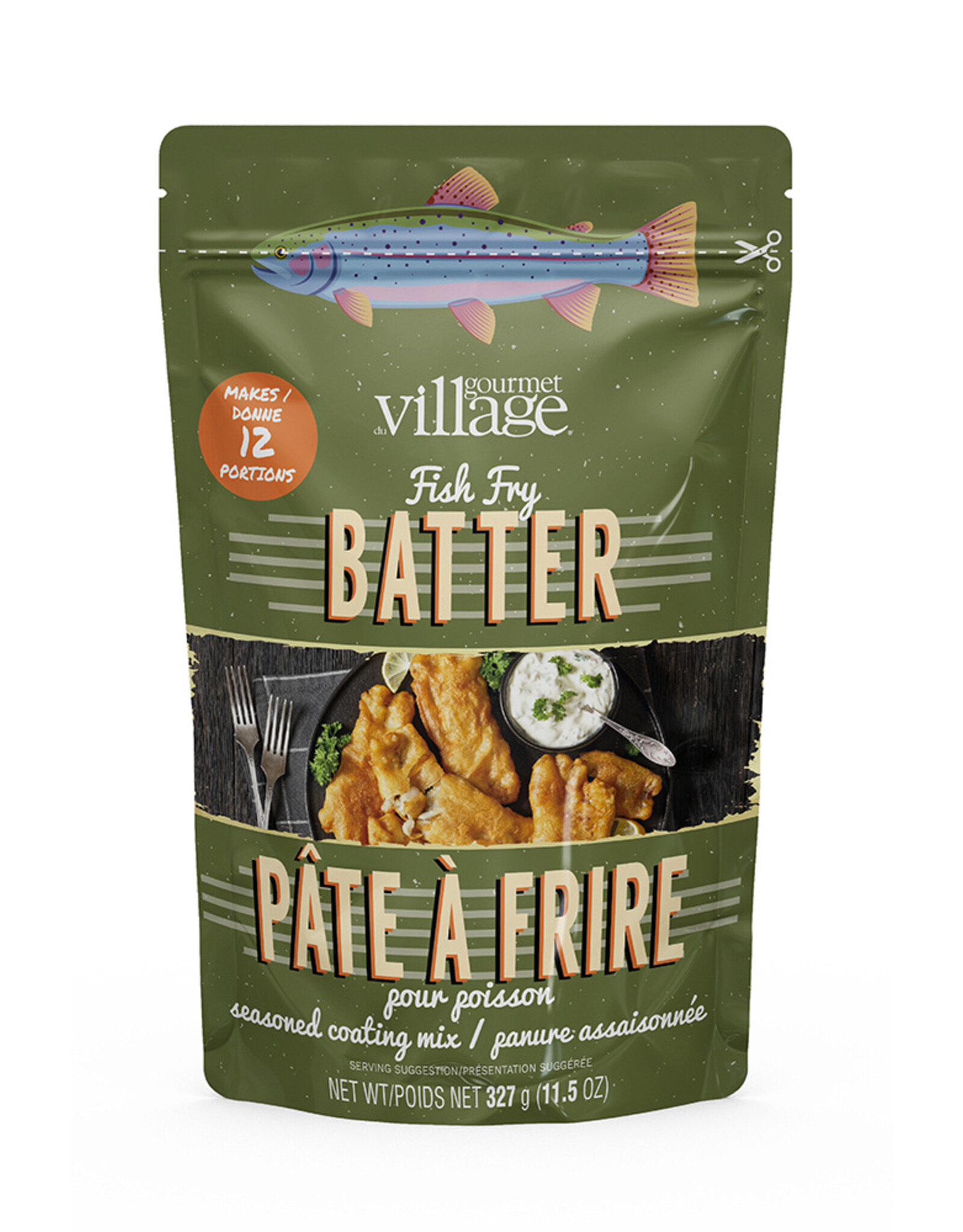 Gourmet Village Fish Fry Batter Pouch