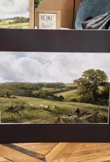 Redeemed Decor Mat Canvas Art 12x16, Sheep