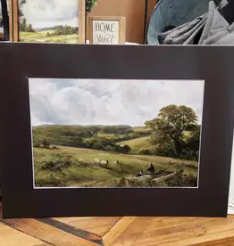 Redeemed Decor Mat Canvas Art 12x16, Sheep