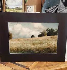 Redeemed Decor Mat Canvas Art 12x16, Moody Meadow