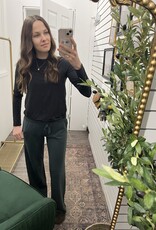 Mono B French Terry Sweatpants, Jungle Green