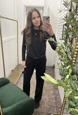 Mono B French Terry Sweatpants, Black