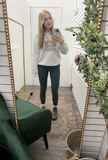 Mono B Sweetheart Back Leggings, Jungle Green