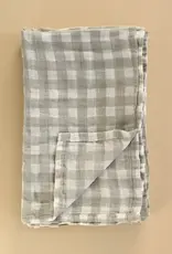 Minika Muslin Swaddle, Sage Gingham