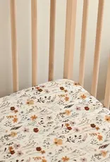 Minika Crib Sheet, Wildflowers
