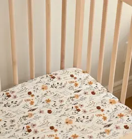 Minika Crib Sheet, Wildflowers