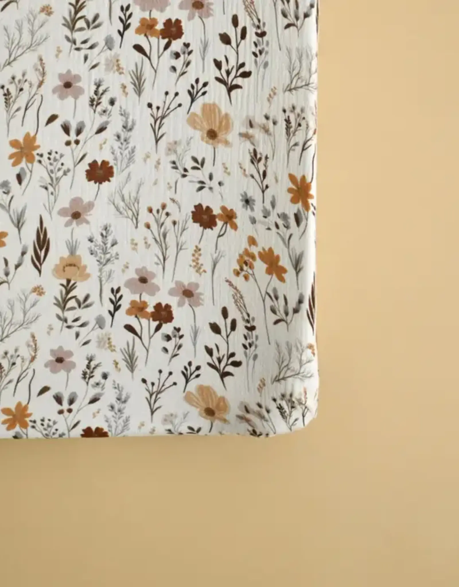 Minika Changing Pad Cover, Wildflowers