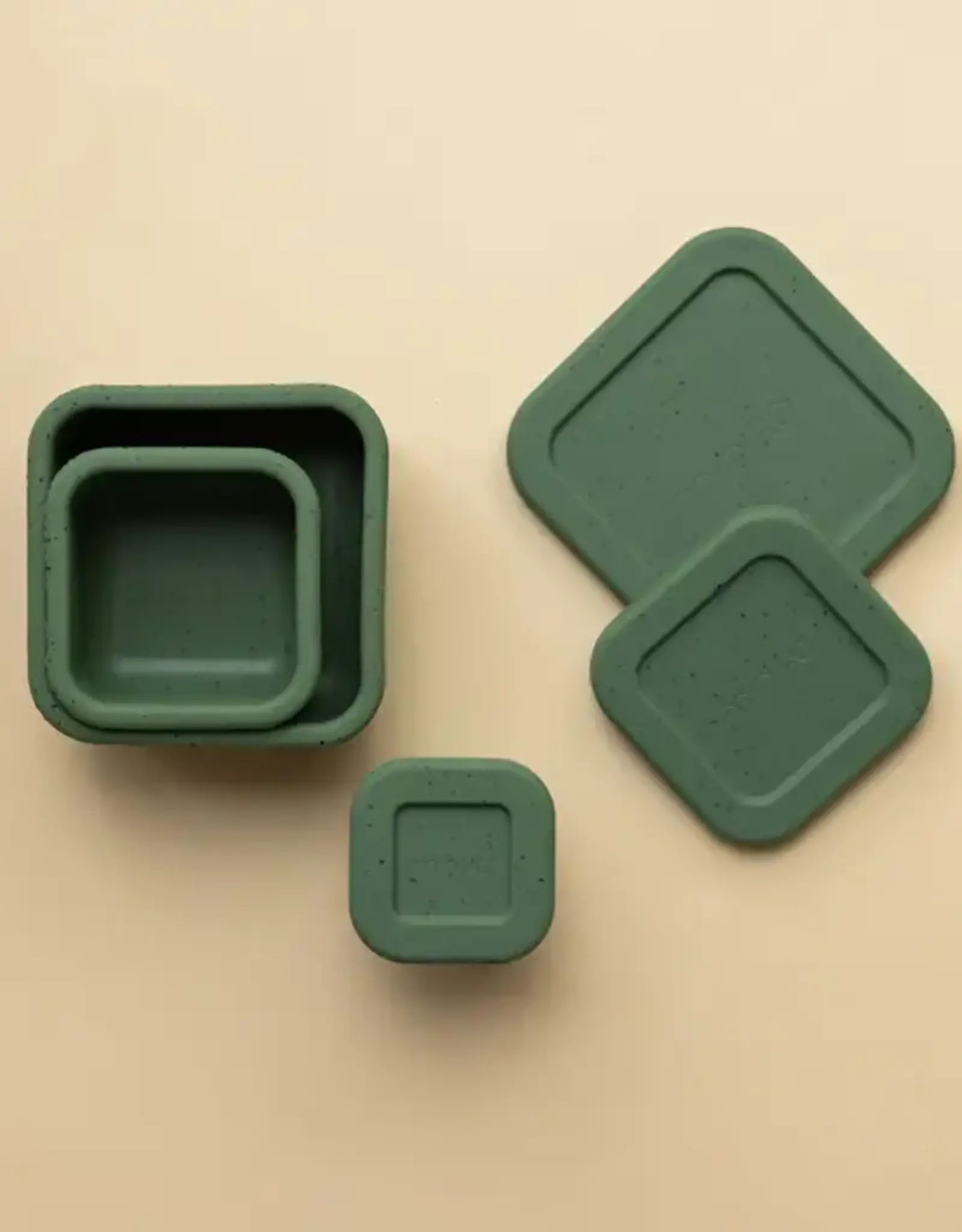 Minika Silicone Snack Set, Leaf