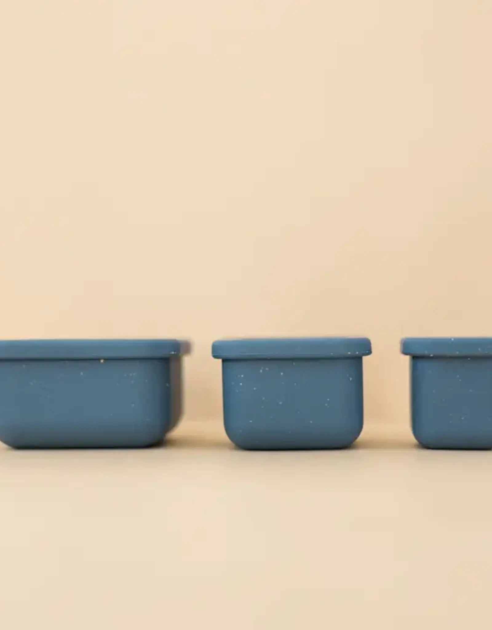 Minika Silicone Snack Set, Indigo
