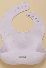 Minika Silicone Bib, Lavender