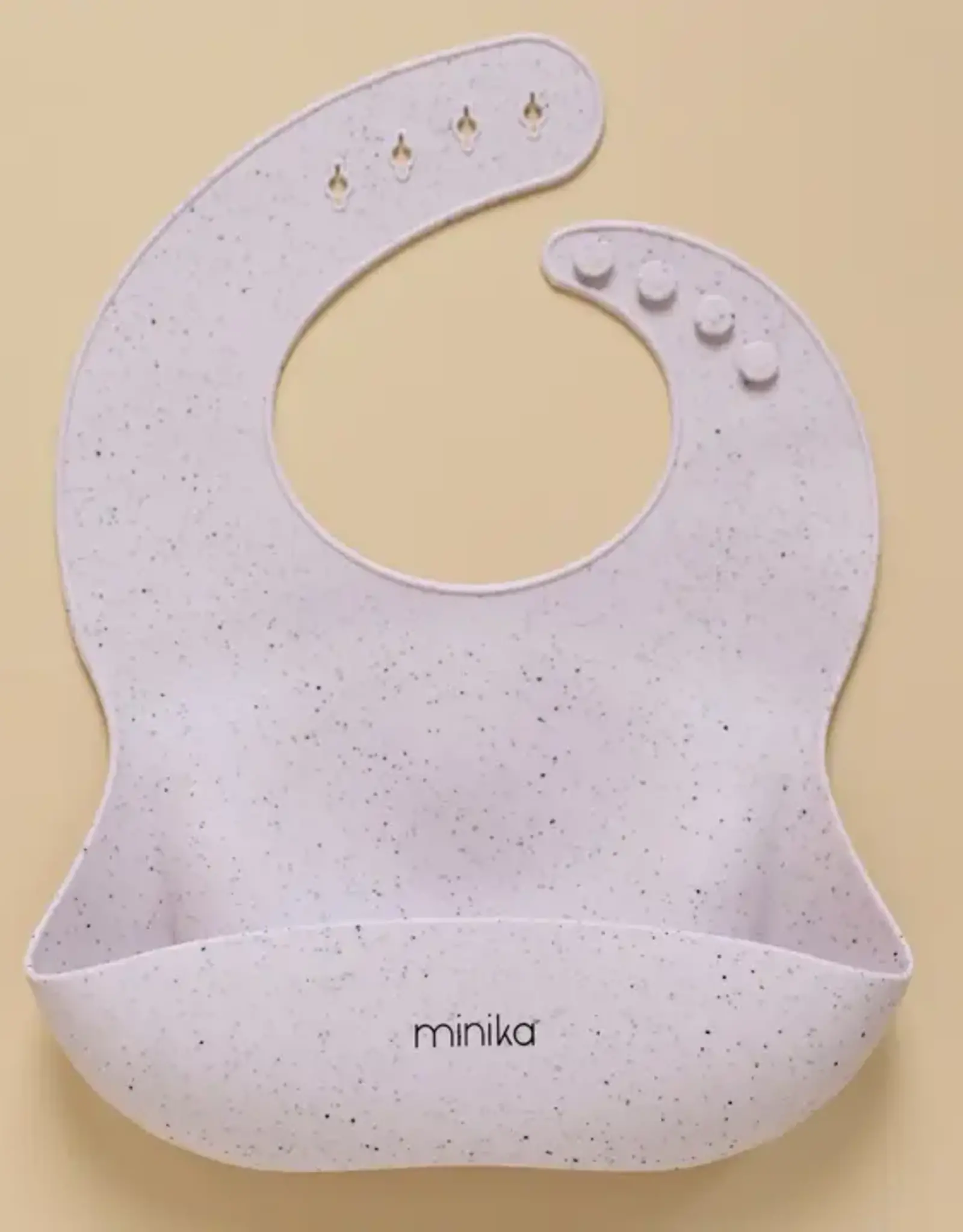 Minika Silicone Bib, Lavender