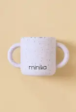 Minika Learning Cup w/Handles, Lavender