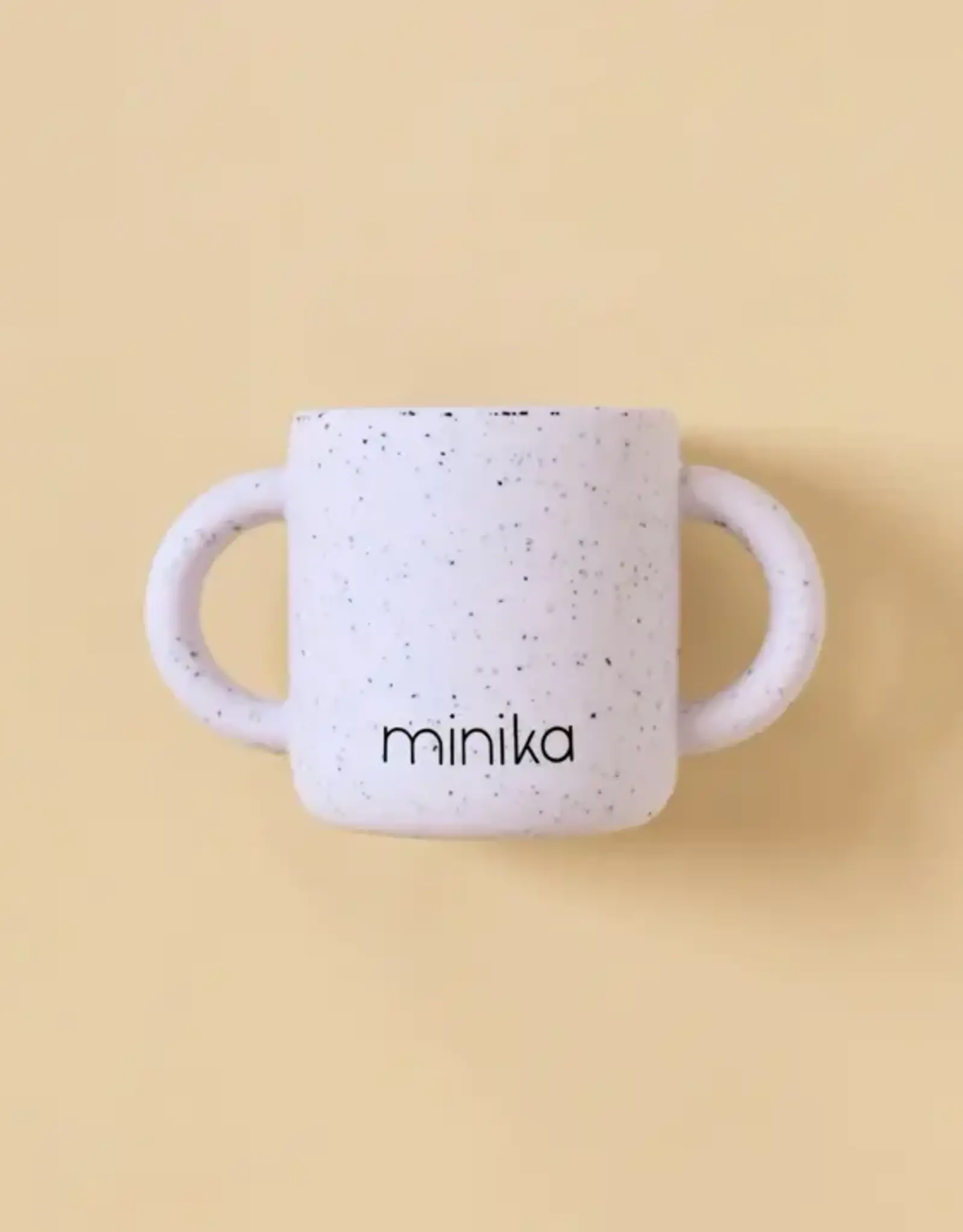 Minika Learning Cup w/Handles, Lavender