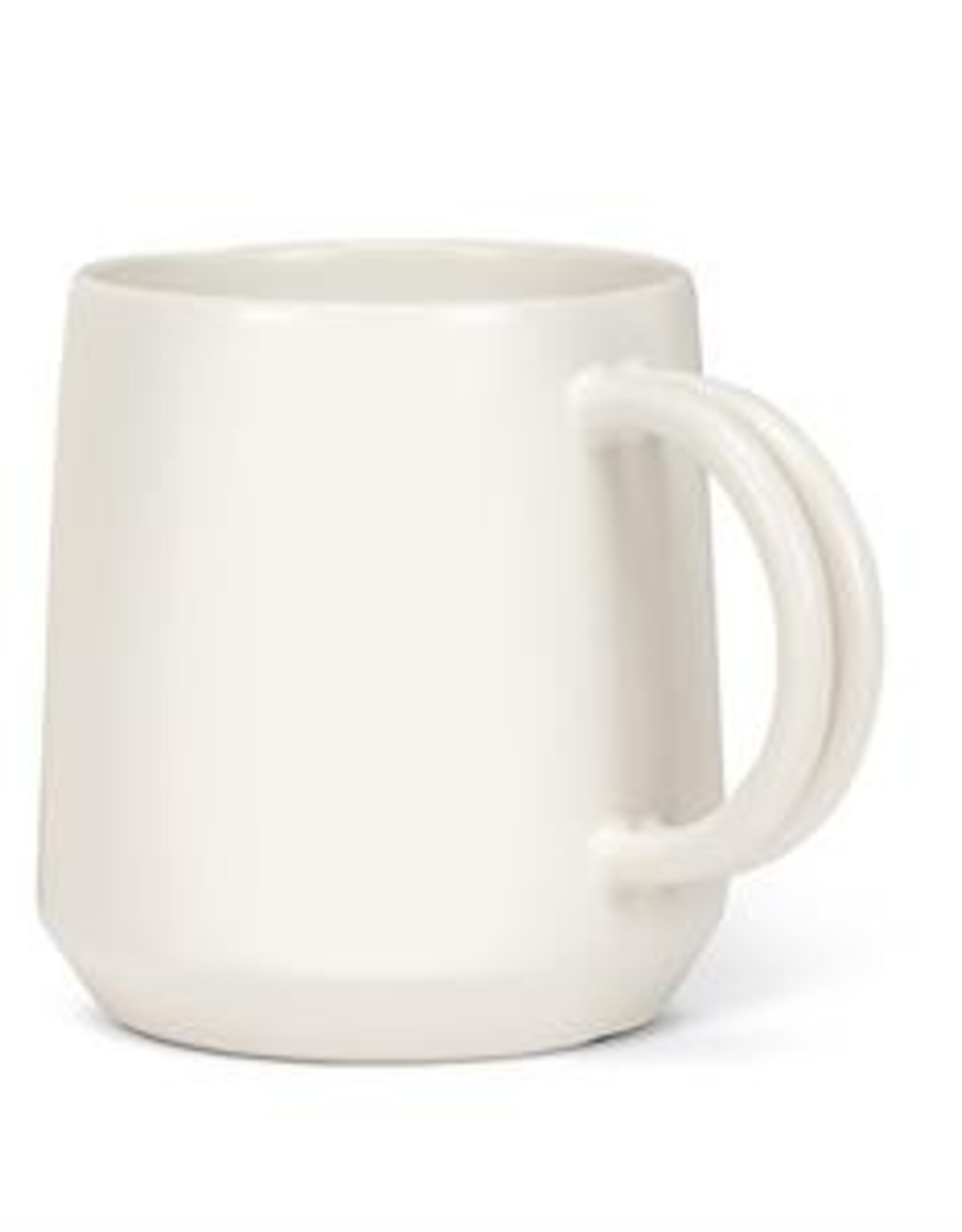 Double Handle Mug, White