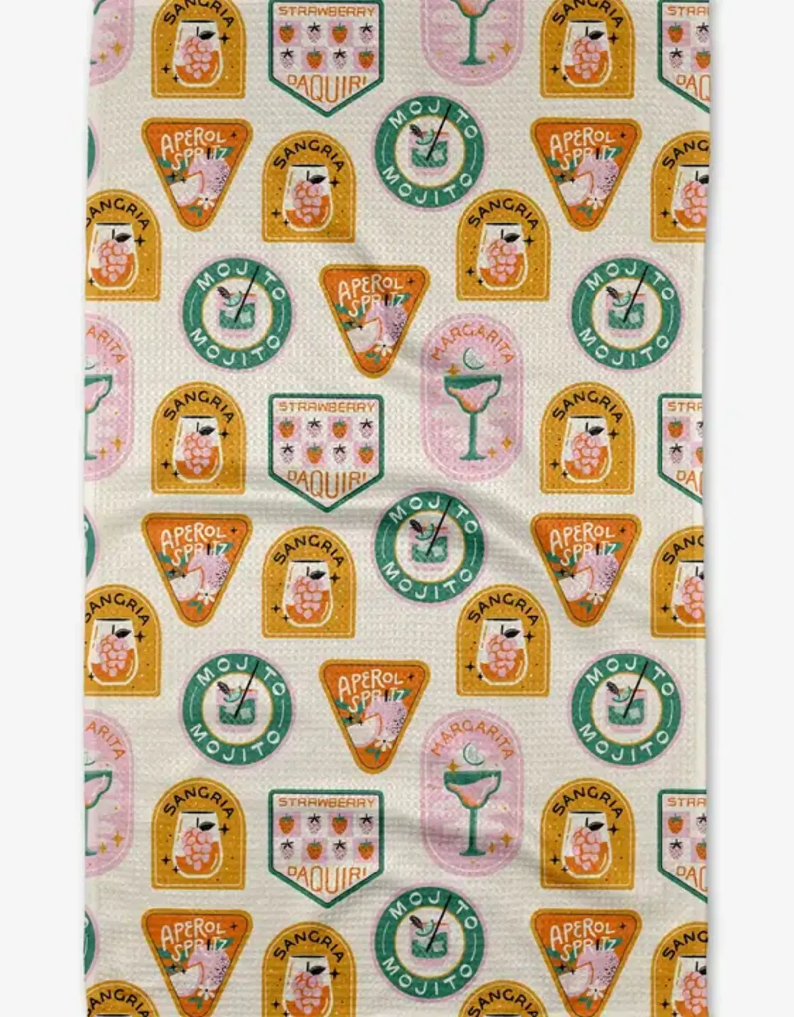 Geometry Tea Towel-Cocktail Scout
