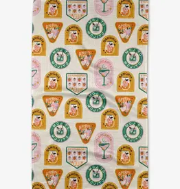 Geometry Tea Towel-Cocktail Scout
