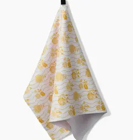Geometry Tea Towel-Spring Wave
