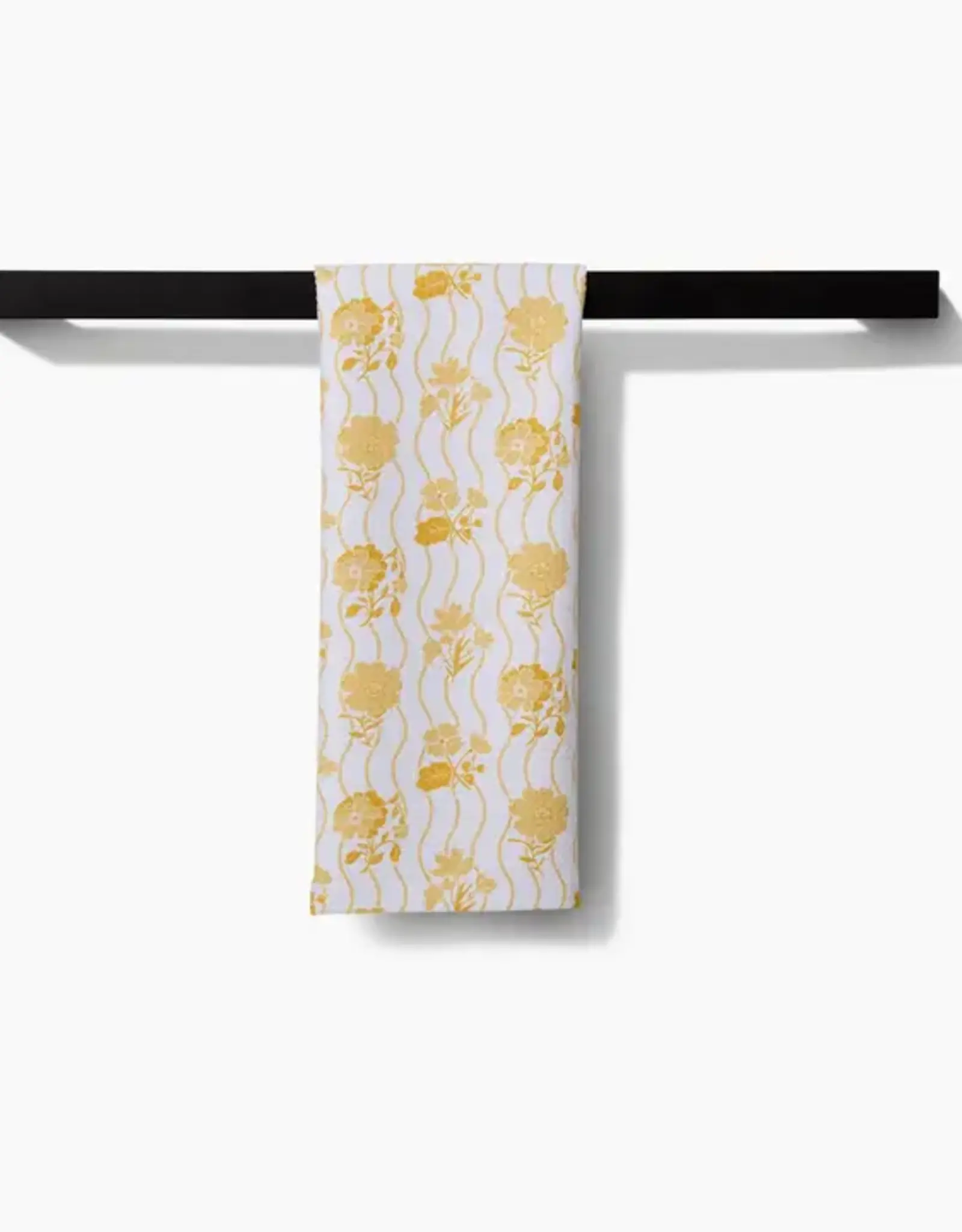 Geometry Tea Towel-Spring Wave