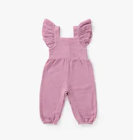 Mila & Co Flutter Jumpsuit, Mauve