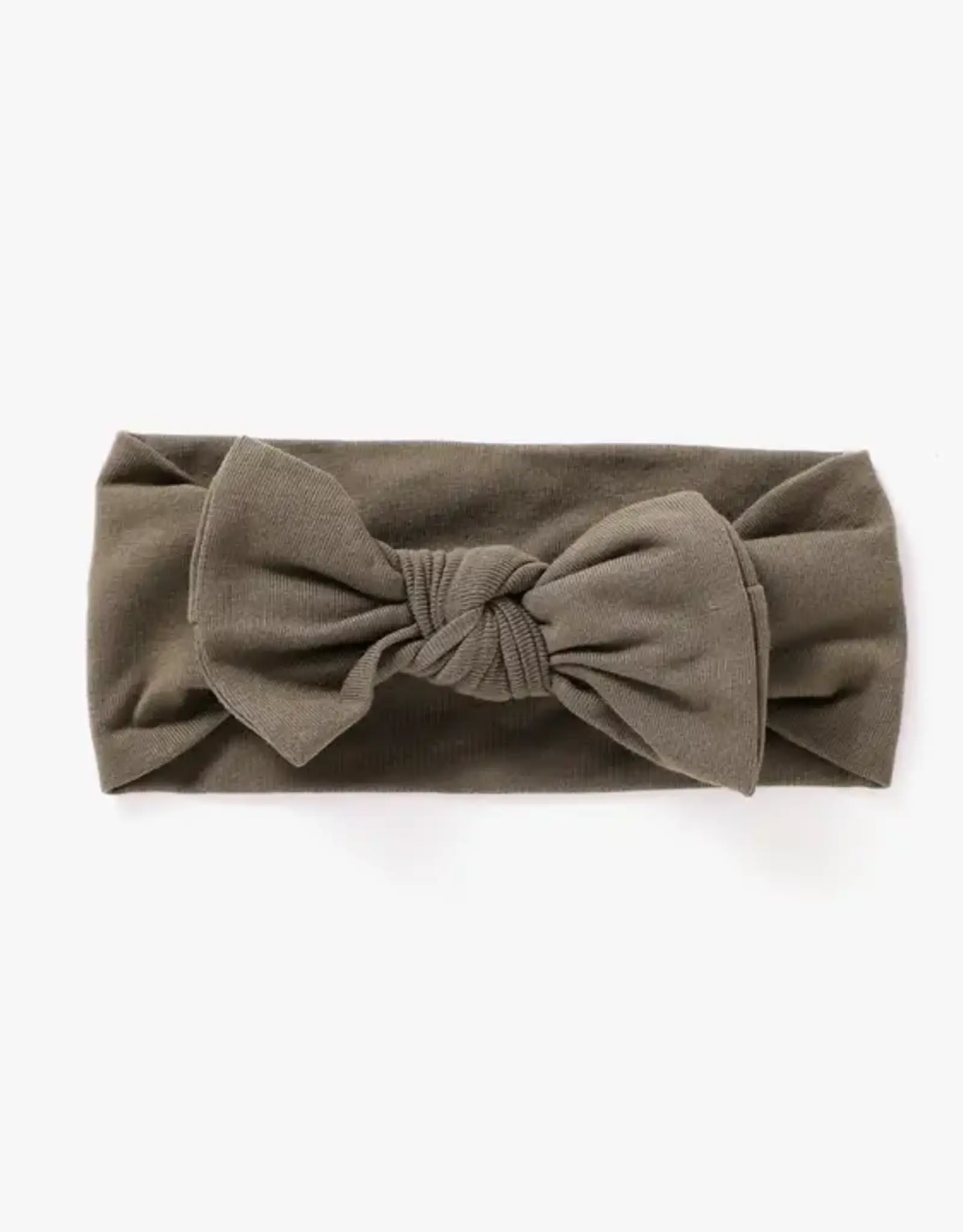 Mila & Co Jersey Headband, Walnut