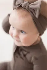 Mila & Co Jersey Headband, Walnut