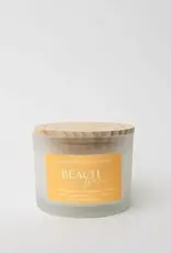 Prairie Creek Candles Wood Wick Candle, Beach Bum 16oz
