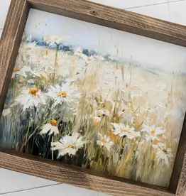 Ashwood Designs Framed Art Print, 17x13-Daisy Print