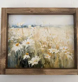 Ashwood Designs Framed Art Print, 9x11-Daisy Print