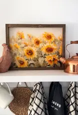 Ashwood Designs Framed Art Print, 9x11-Sunflower Print