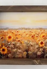 Ashwood Designs Framed Art Print, 9x11-Sunflower Field