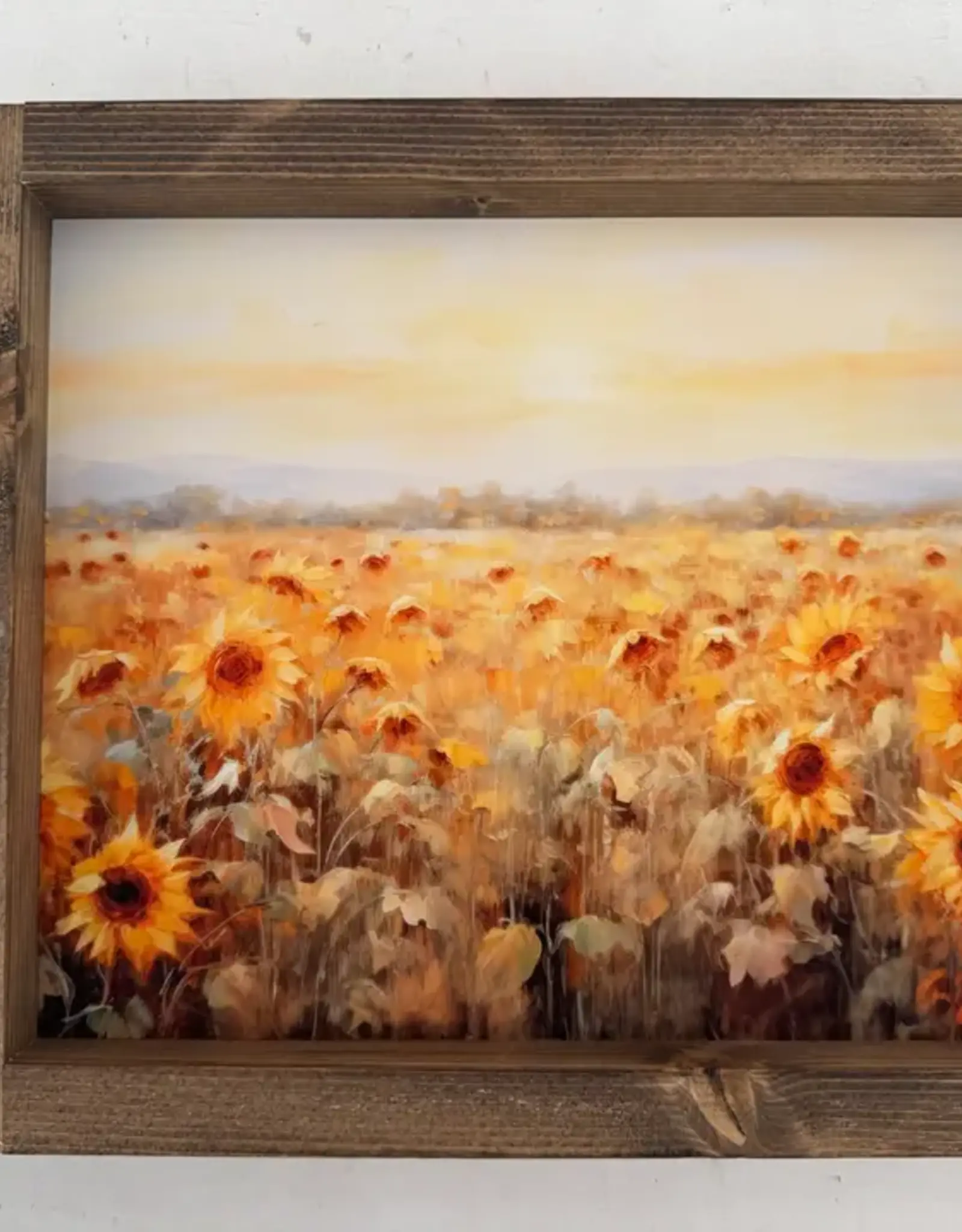 Ashwood Designs Framed Art Print, 9x11-Sunflower Field