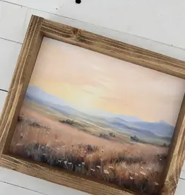 Ashwood Designs Framed Art Print, 9x11- Summer Mountain