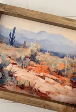 Ashwood Designs Framed Art Print, 9x11-Desert Print