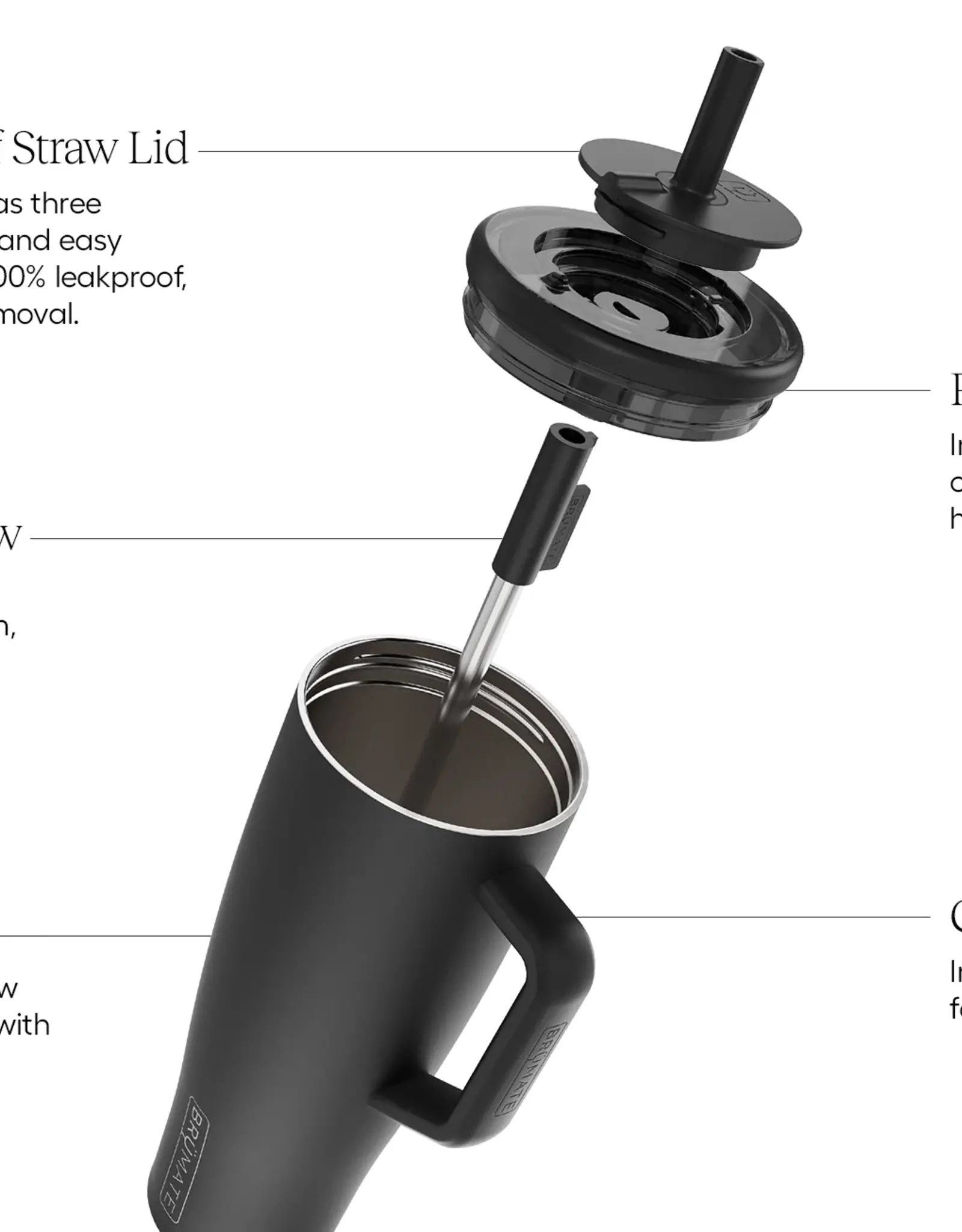 Brumate Era Straw Tumbler 40oz Asstd