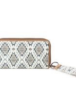 Myra Bag Desert Diamond Wallet, Cream/Navy