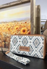 Myra Bag Desert Diamond Wallet, Cream/Navy