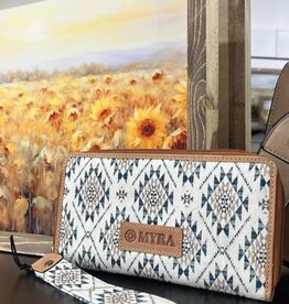 Myra Bag Desert Diamond Wallet, Cream/Navy